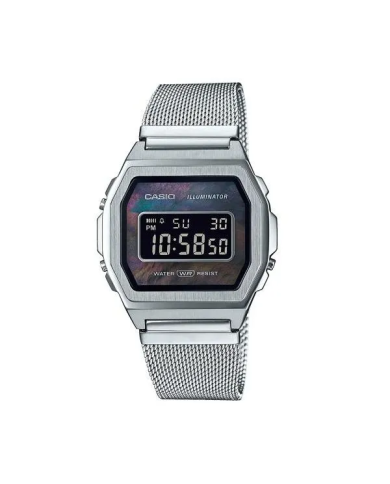 Orologio CASIO VINTAGE PREMIUM COLLECTION Silver Mesh, MOP dial Unisex