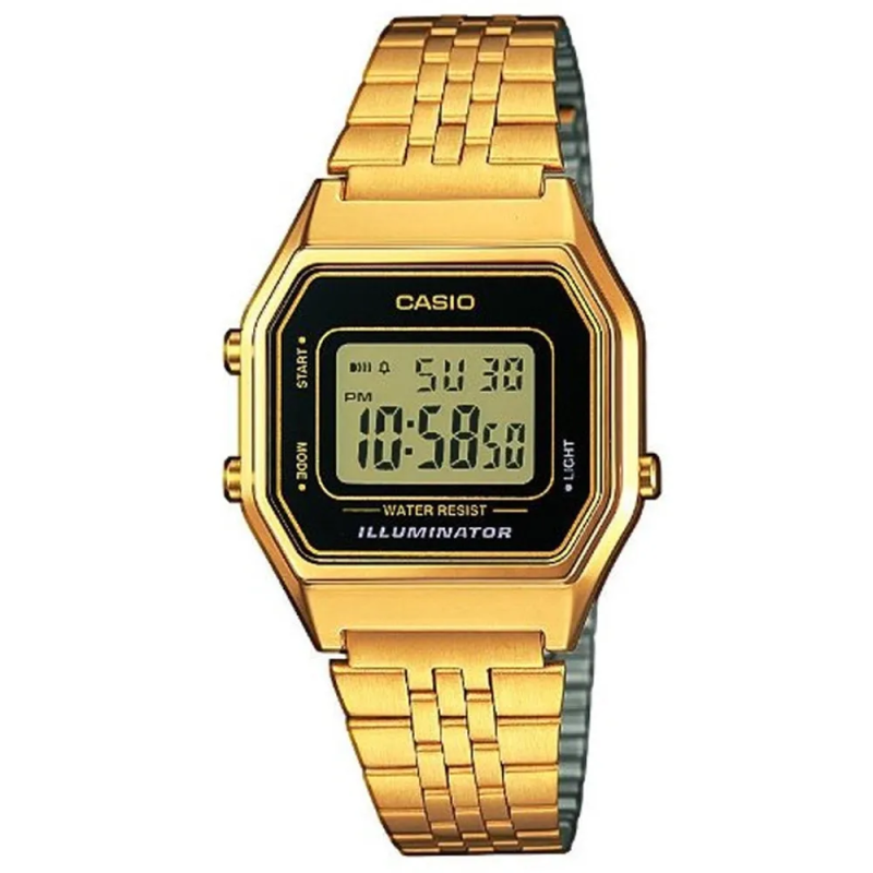 Orologio CASIO VINTAGE ICONIC LADY GOLD - BLACK Unisex