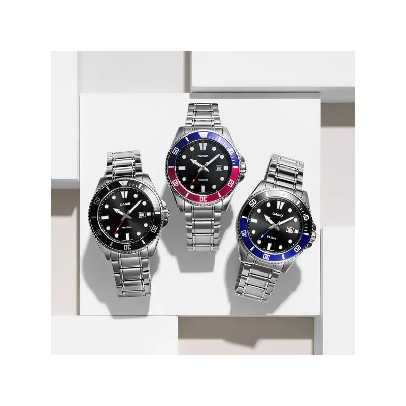 Orologio CASIO EU WATCHES MDV-107D-1A1VEF Uomo