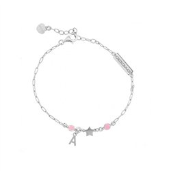 Bracciale Stella in Argento 925 Rodio
