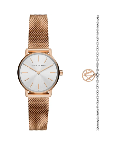 Orologio ARMANI EXCHANGE LOLA Set + bracelet Donna