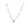 Collana in Argento 925 Rosa con Stelle