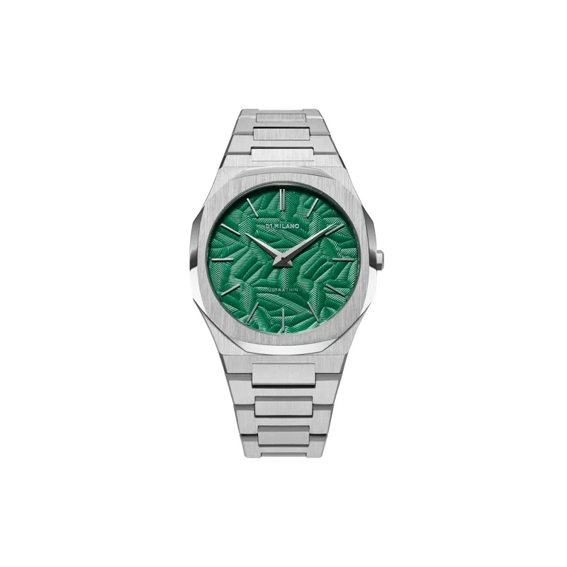 Orologio D1 MILANO ULTRA THIN FIR GREEN Uomo