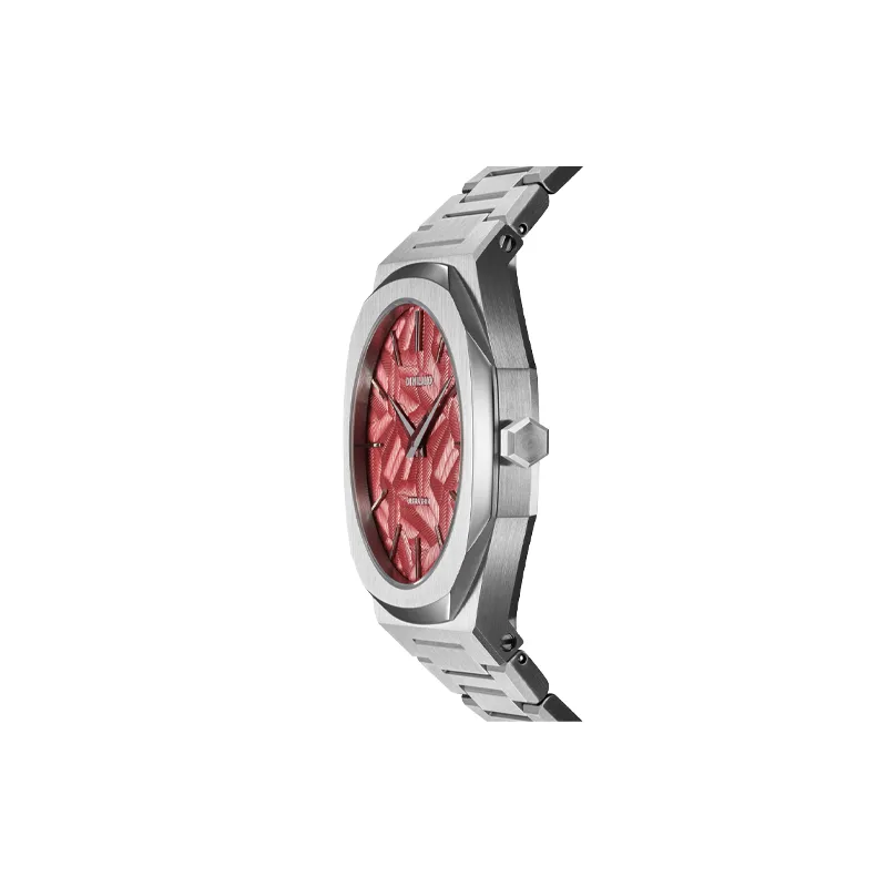Orologio D1 MILANO ULTRA THIN BARN RED Uomo