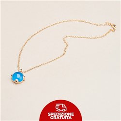 Collana Acqua blu cielo