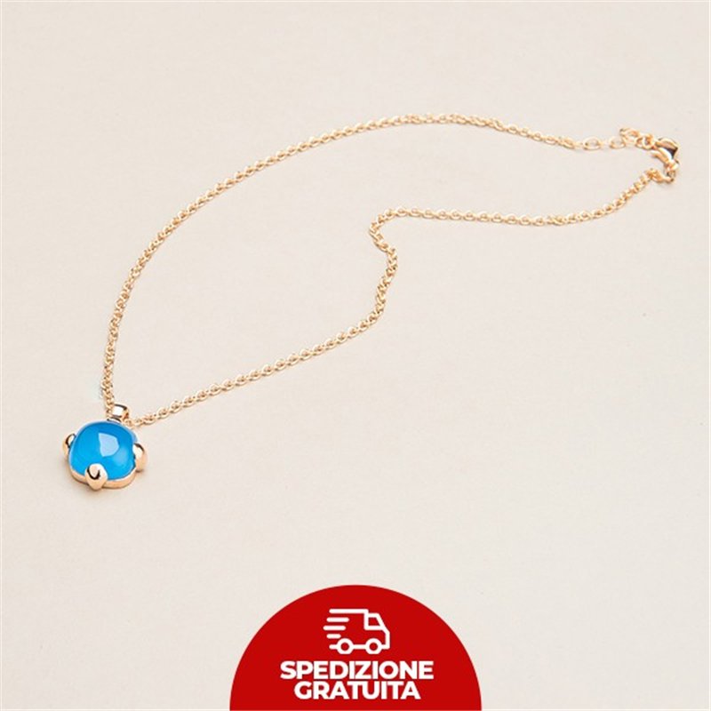 Collana Acqua blu cielo