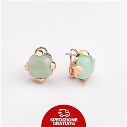 Orecchini Acqua verde acqua
