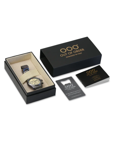 CREAM SPORTY CRONOGRAFO - STAINLESS STEEL