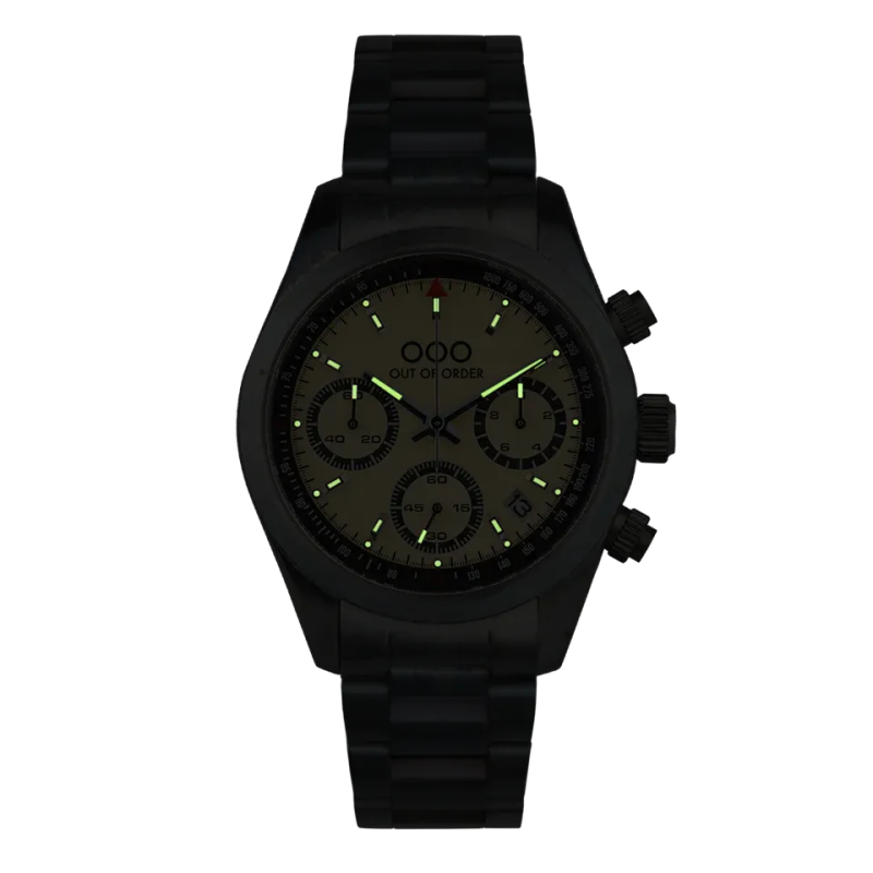 CREAM SPORTY CRONOGRAFO - STAINLESS STEEL