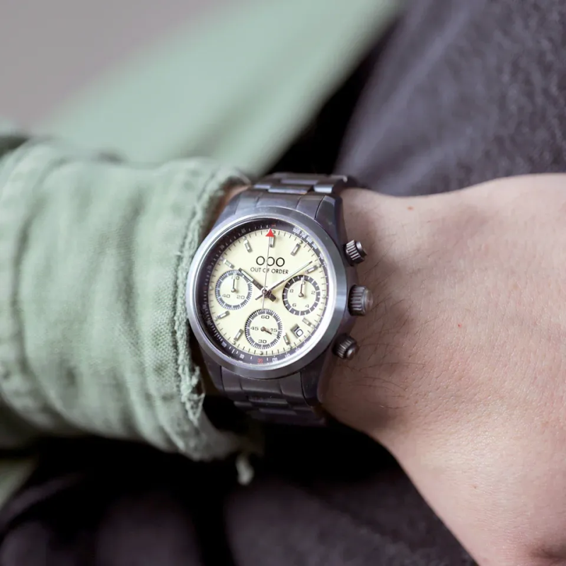 CREAM SPORTY CRONOGRAFO - STAINLESS STEEL