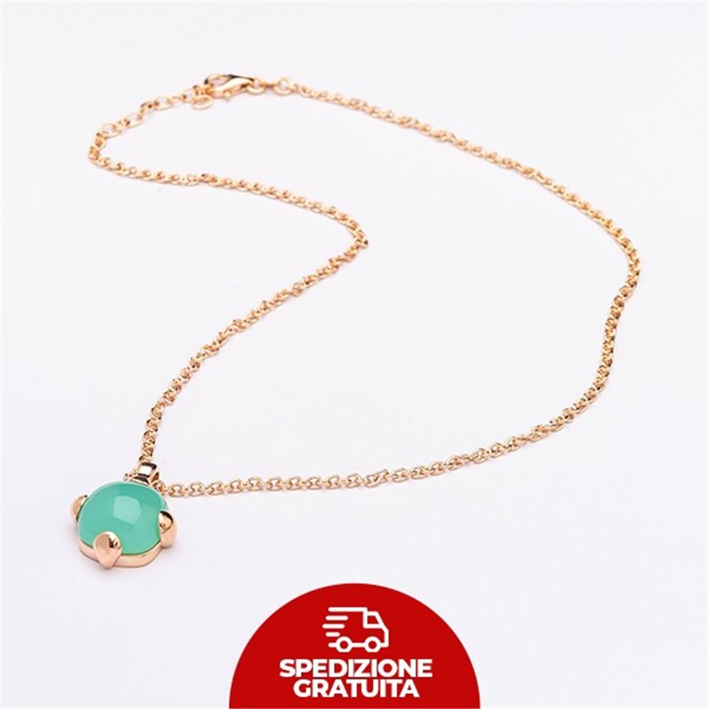 Collana Acqua verde acqua