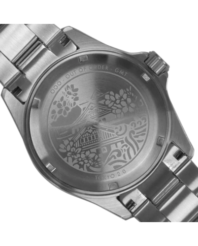 GMT TOKYO SHIBUYA ULTRA BRUSHED - SWISS MADE