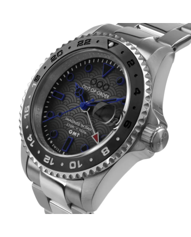 GMT TOKYO SHIBUYA ULTRA BRUSHED - SWISS MADE