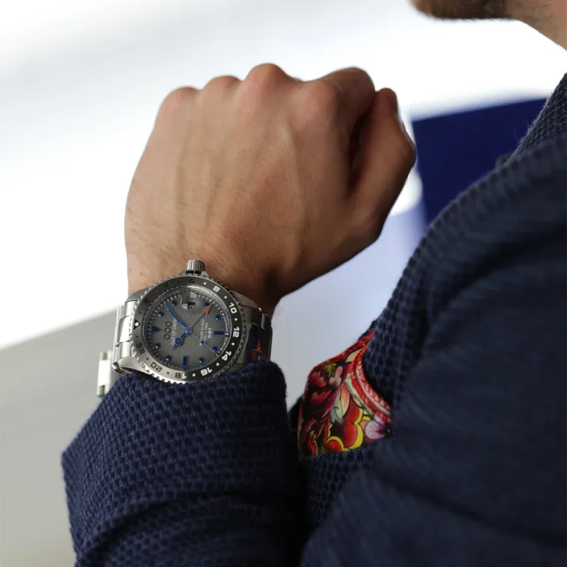 GMT TOKYO SHIBUYA ULTRA BRUSHED - SWISS MADE