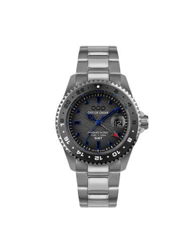 GMT TOKYO SHIBUYA ULTRA BRUSHED - SWISS MADE