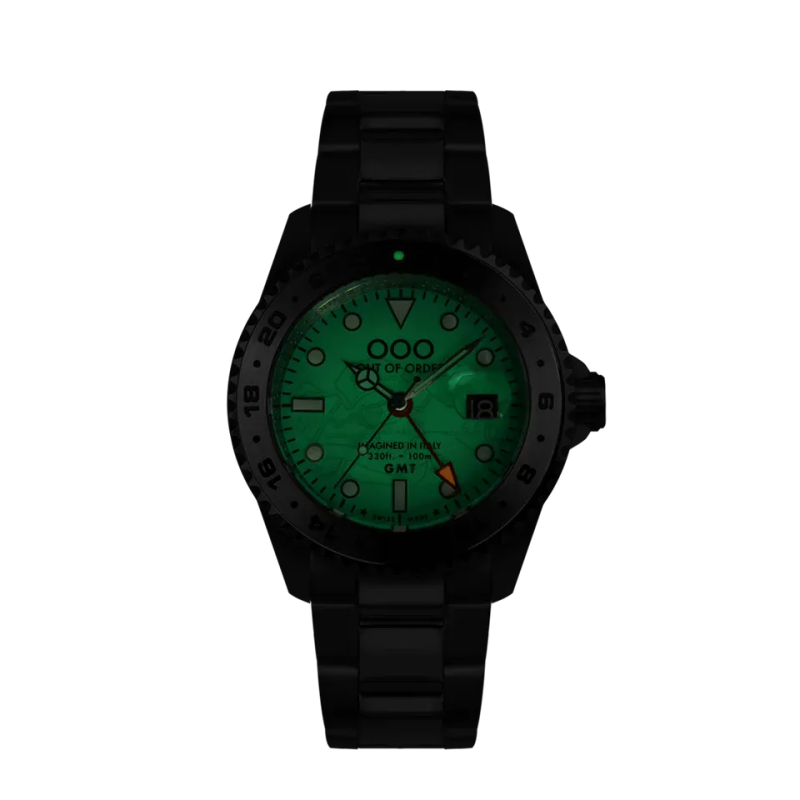 GMT VENEZIA ULTRA BRUSHED - SWISS MADE