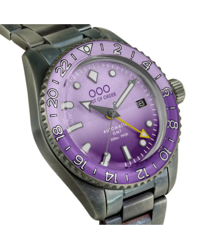 DARK VIOLET AUTOMATIC GMT - ULTRA DISTRESSED