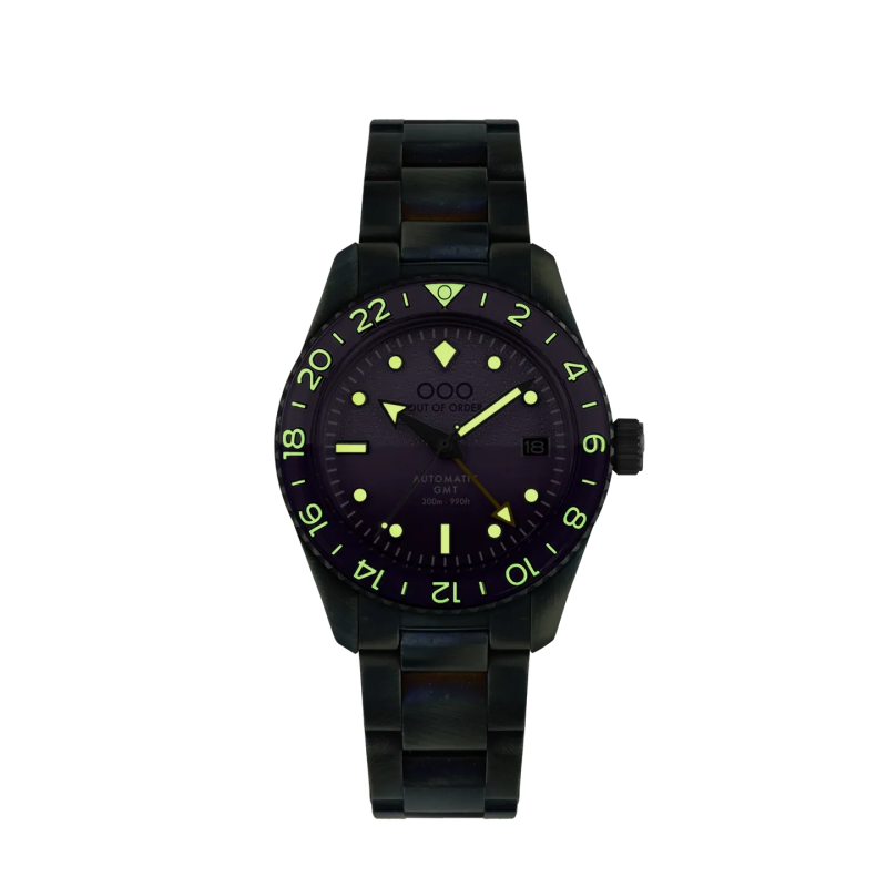 DARK VIOLET AUTOMATIC GMT - ULTRA DISTRESSED