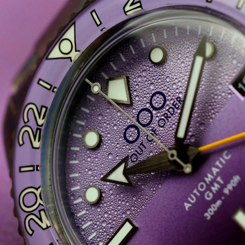 DARK VIOLET AUTOMATIC GMT - ULTRA DISTRESSED
