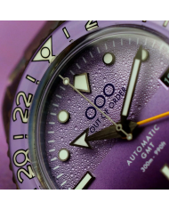 DARK VIOLET AUTOMATIC GMT - ULTRA DISTRESSED
