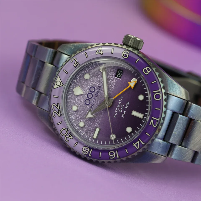 DARK VIOLET AUTOMATIC GMT - ULTRA DISTRESSED