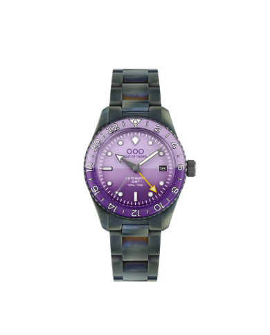 DARK VIOLET AUTOMATIC GMT - ULTRA DISTRESSED