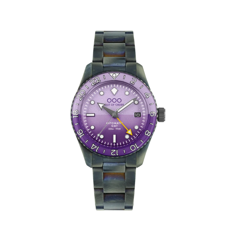 DARK VIOLET AUTOMATIC GMT - ULTRA DISTRESSED