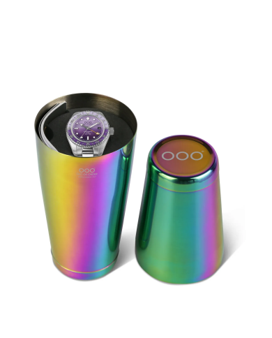 DARK VIOLET AUTOMATIC GMT - ULTRA BRUSHED