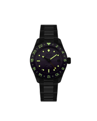 DARK VIOLET AUTOMATIC GMT - ULTRA BRUSHED
