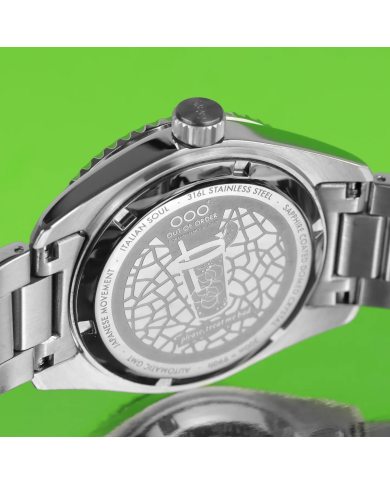 MIDORI AUTOMATIC GMT - ULTRA BRUSHED