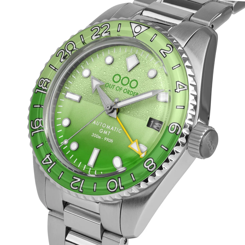 MIDORI AUTOMATIC GMT - ULTRA BRUSHED