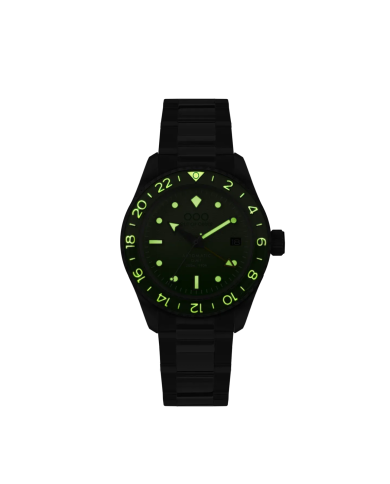 MIDORI AUTOMATIC GMT - ULTRA BRUSHED