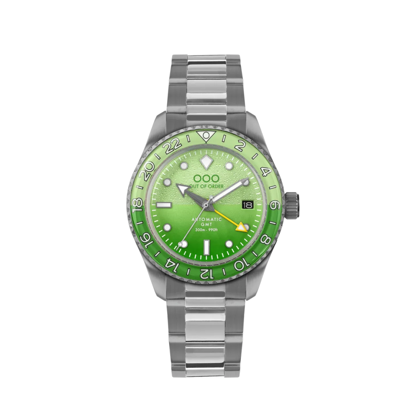MIDORI AUTOMATIC GMT - ULTRA BRUSHED