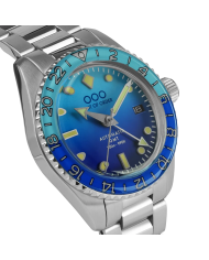 BOMBA BLU AUTOMATIC GMT - ULTRA BRUSHED