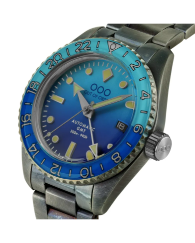 BOMBA BLU AUTOMATIC GMT - ULTRA DISTRESSED