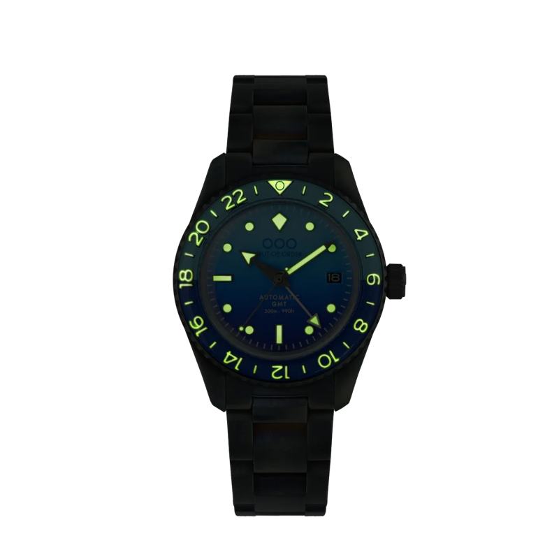 BOMBA BLU AUTOMATIC GMT - ULTRA DISTRESSED