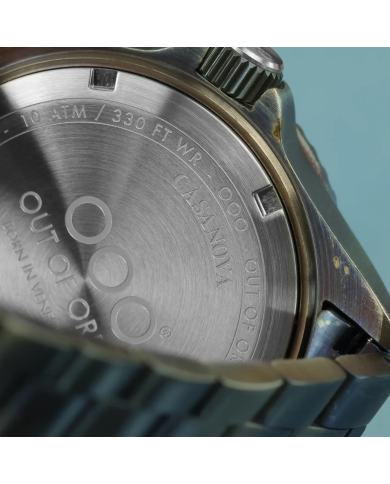 TURQUOISE AND BROWN CASANOVA - ULTRA DISTRESSED