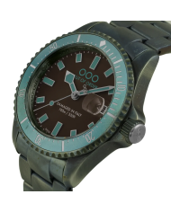 TURQUOISE AND BROWN CASANOVA - ULTRA DISTRESSED