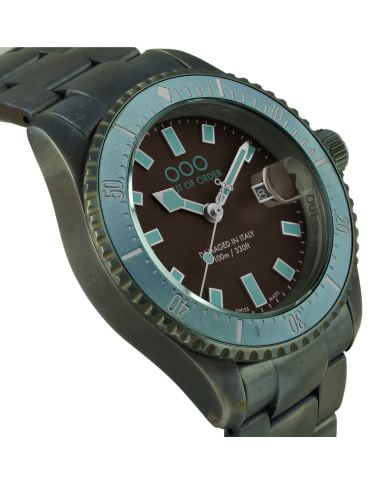 TURQUOISE AND BROWN CASANOVA - ULTRA DISTRESSED