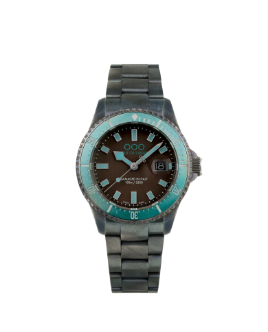 TURQUOISE AND BROWN CASANOVA - ULTRA DISTRESSED