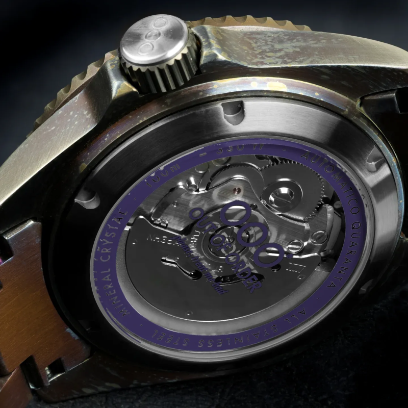 INDIGO AUTOMATICO QUARANTA - ULTRA DISTRESSED