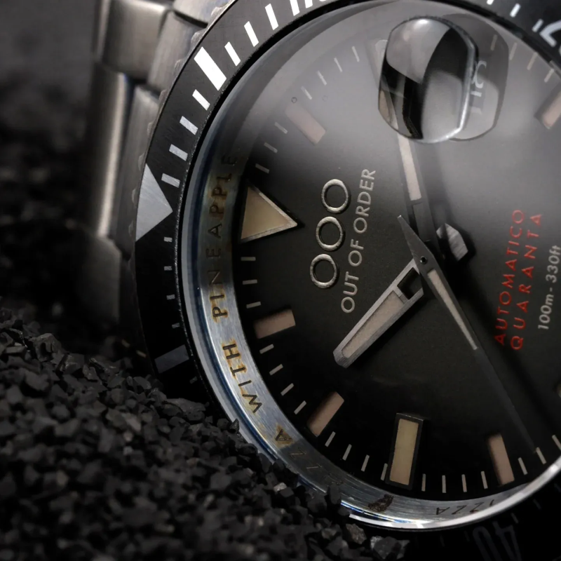 BLACK AUTOMATICO QUARANTA - ULTRA DISTRESSED