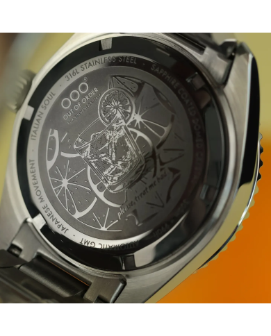 NEGRONI AUTOMATIC GMT - ULTRA BRUSHED