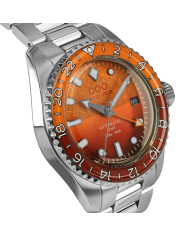 NEGRONI AUTOMATIC GMT - ULTRA BRUSHED