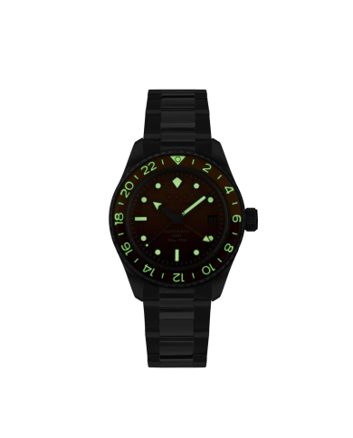 NEGRONI AUTOMATIC GMT - ULTRA BRUSHED