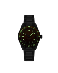 NEGRONI AUTOMATIC GMT - ULTRA BRUSHED