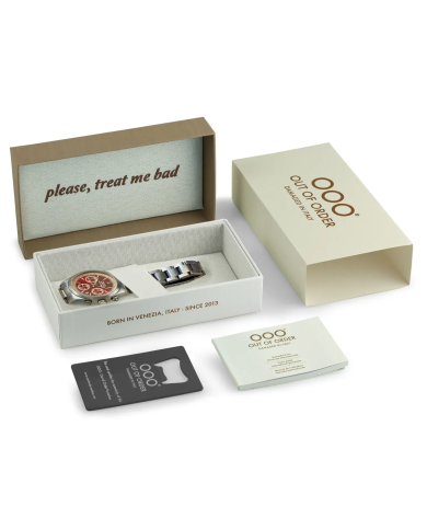 RED SPORTY CRONOGRAFO - STAINLESS STEEL