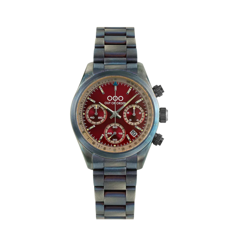 RED SPORTY CRONOGRAFO - STAINLESS STEEL