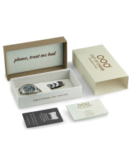 BLUE SPORTY CRONOGRAFO - STAINLESS STEEL