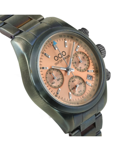 PEACH SPORTY CRONOGRAFO - STAINLESS STEEL